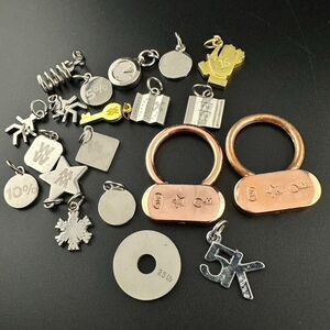 Lot of Weight Watchers WW Charms Key Ring Chain
